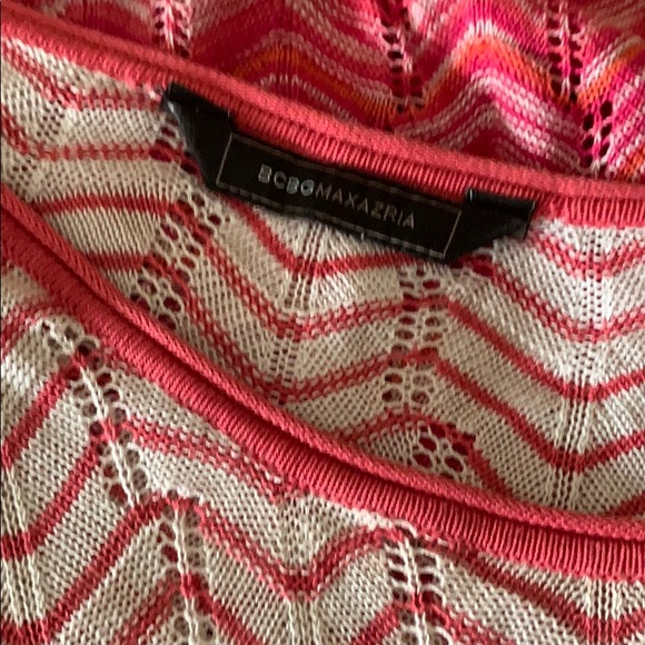 BCBG crochet beach coverup 70% silk - Picture 4 of 5